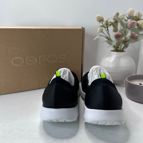 OOFOS OOmg Sport LS Low Sneakers Active Recovery Black/White Men's 11 - Picture 4 of 11